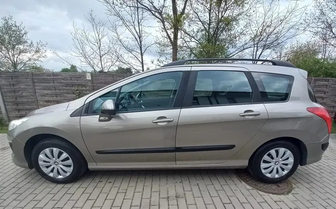 małopolskie Peugeot 308 cena 19300 przebieg: 188000, rok produkcji 2012 z Warszawa